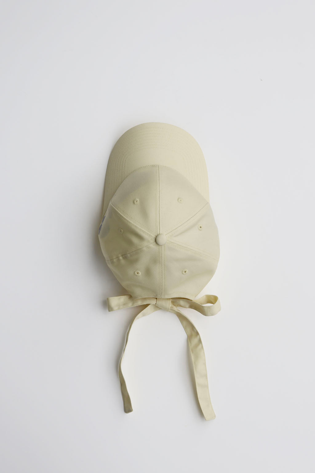 Side Logo Ribbon Cap Yellow