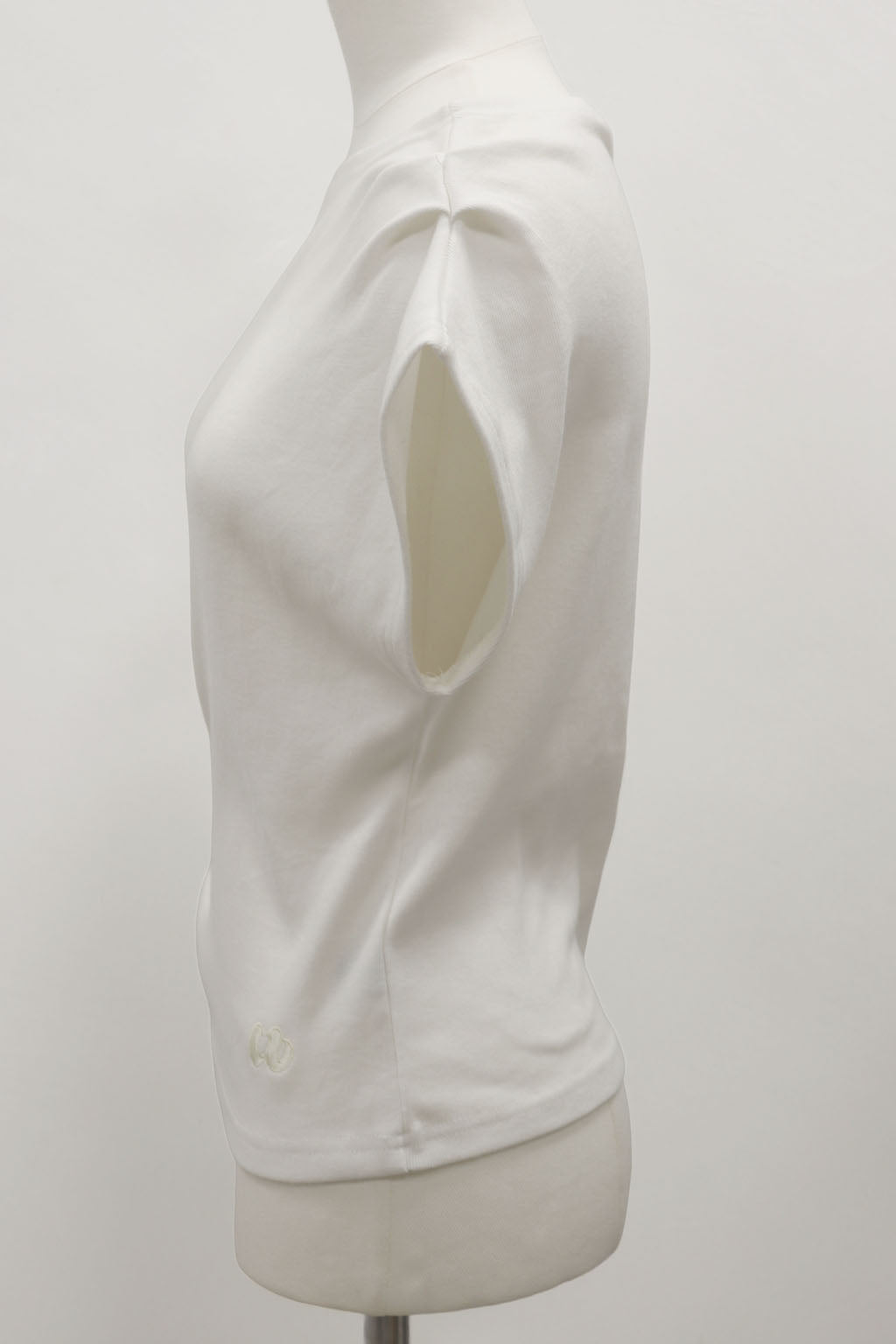 Off-Shoulder Gathered Top White