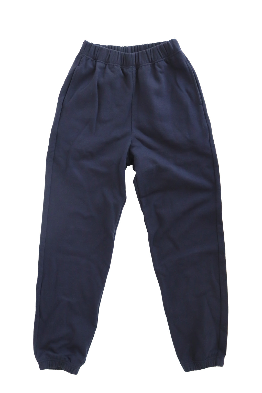 Embroidery Sweat Pants Navy