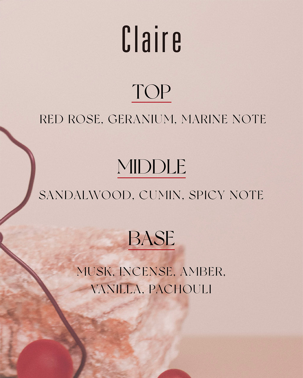 UU Perfume Claire